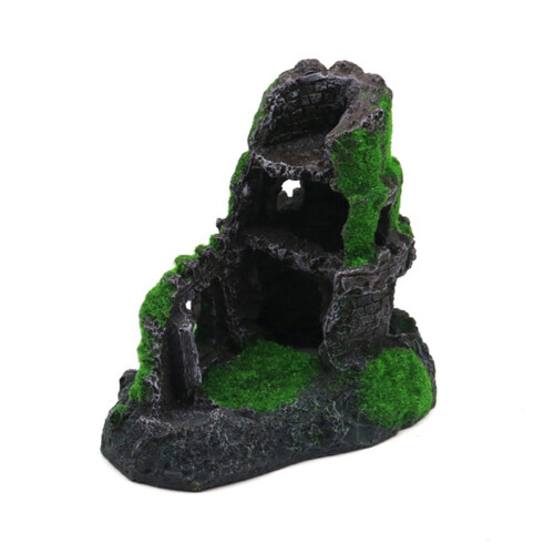 Miniature Castles Decoration Creative Hideaways For Fish And