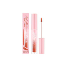 Zephoco Orange Matte Lip Glaze Lip Moisturizing Long-Lasting Not Stick Cup Natural Moisturizing Color Lip Glaze