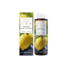 Oceaura Basil Lemon Shower Gel Moisturizing, Nourishing And Hydrating Fresh Fragrance Body Cleaning Fragrance Shower Gel