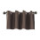 Coffee Short Blackout Valance for Kitchen Windows 1