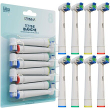 Oral-B-sähköhammasharjojen varaosat - Yhteensopivat Oral-B-harjapäät - Sähköhammasharjojen täyttöpakkaukset [YB257]