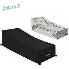 Oxford 210D hoes voor ligstoel 210x75x40/80cm - drievoudige bescherming: waterdicht/winddicht/UV-bestendig