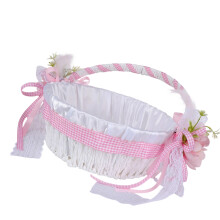 Panier à fleurs synthétique tissé à la main, décoration-Rose A