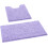 2-delige chenille badkamertapijtset – antislip, absorberend, 1