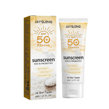 Jaysuing Probiotic Rice Organic Protective Cream Non-Greasy Face And Body Outdoor Uv Protection Cream