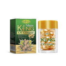 King Of Ginger Hair Treatment Capsules  Nourishing, Thickening Scalp Care for Stronger, Fuller Hair  Reduces Hair Loss & Enhances Volume  30 Easy-to-U