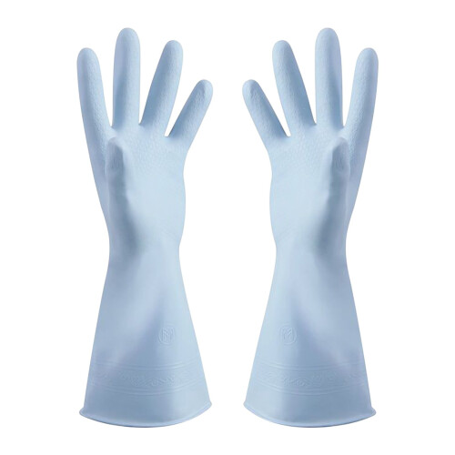 Gummispülhandschuhe, mittelgroß (11,5 Zoll), 3 Paar