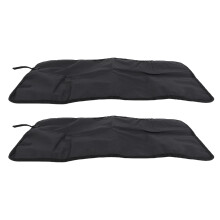 Sitzkissen für draußen, 2er Pack, 59x42x2cm 22x16x6cm Blau
