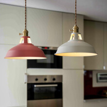 Lampada da soffitto nordica moderna per sala da pranzo, colore bianco