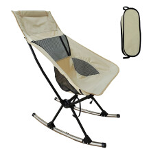 Portable Rocking Chair for Camping 198 lbs Capacity with