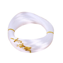Fil de perlage en nylon transparent 0,5 mm 300 m