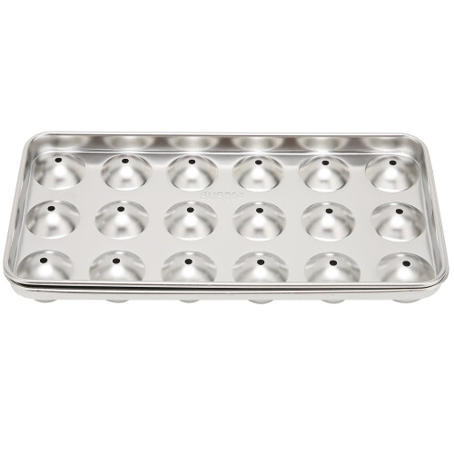 Forma de gelo em aço inoxidável resistente