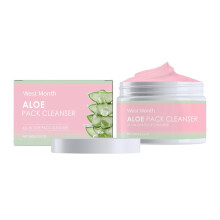 Limited time!!West Month Aloe Vera Soothing Facial Cleanser Gently Cleanses The Pores And Keratin On The Face, Making The Skin Smooth And Clean