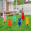 Πασχαλινό Στολίδι με Σμήνος Λαγουδάκι και Φιόγκο – 25εκ. 1