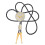 Comfortable Adjustable Bolo Tie Carved Charm Western PU Cord-EA 1