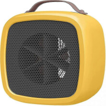 Portable Battery-Powered Space Heater with Thermostat, Compact Electric Mini Fan for Winter High Output