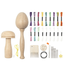 Kit de reprise en forme d'œuf pour chaussettes (2 pièces)