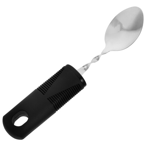 Cuchara con peso adaptable para el alivio del temblor