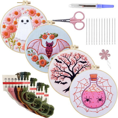 Halloween-Stickset Filz 15 cm