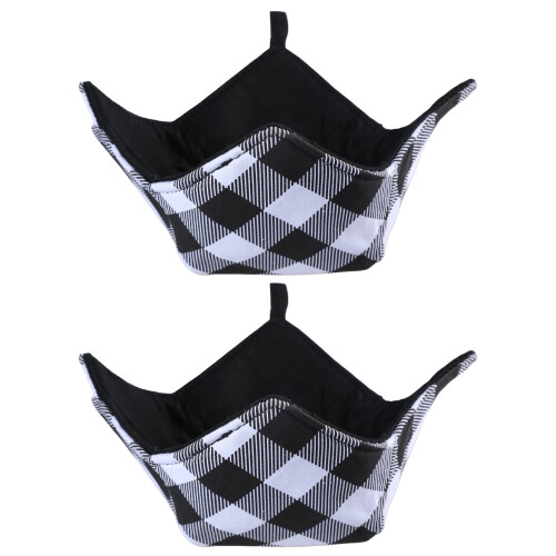 Soporte para cuencos de algodón resistente al calor (paquete de 2)