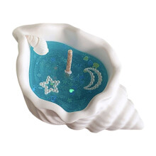 Duftkerze mit Muschelduft – Lavendel & Zitrus – 57 g