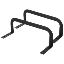 IJzeren matrasstoppers (2 stuks, zwart)