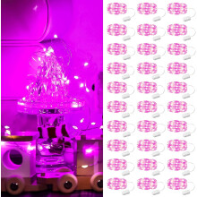Set van 30 warmwitte kerstlampjes van 2,1 meter (7ft), 20 LED's, werkt op batterijen.