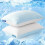 Fast strimlad memoryskumkudde, 2-pack 1