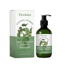 Oceaura Eucalyptus Mint Hand Cleanser Gentle Hand Cleansing Decontamination Moisturizing Skin Skin Cleansing