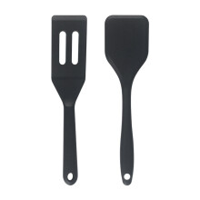 Conjunto de espátulas de silicone resistentes ao calor para cozinha (2 peças)