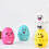 Egg-Shaped Mechanical Kitchen Timer, Sky Blue, 1 Pack 2