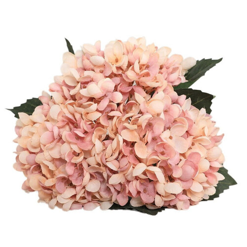 Flori artificiale de hortensie din mătase artificială, 33 cm