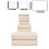 8-Piece Cotton Bath Towel Set Beige 3