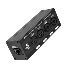Metal 4 In 1 XLR To RJ45 Adapter For Clear Auditory-Female C