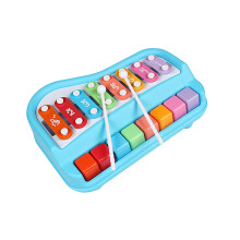 Lightweight Portable Xylophone Perfect For Home Travel And-Blue