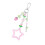 Cute Acrylic Heart Shaped Keychain With Mirror Feature-Star 1