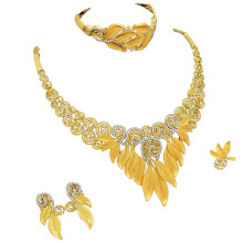 Ensemble de bijoux de mariage scintillants, collier-Article 6