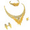 Ensemble de bijoux de mariage scintillants, collier-Article 6 1