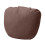 Oreiller cervical de voiture en polyester avec conception-Brun 1