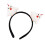 Eye Catching Chicken Shaped Headband Soft-White chick headband 1