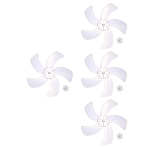 37 cm plastikventilatorblade til 16-tommer sokkelventilator (4 stk.)