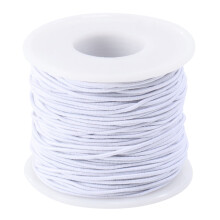 Cordon élastique blanc Etereauty pour perles, 10 m
