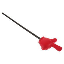 Rode handgebaar-aanwijzer – Kunststof, 48 cm