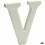 Pincello Brief FOAM LETTER V wit - 12 eenheden 1