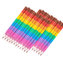 Giz de cera empilhável, 8 cores, 24 peças