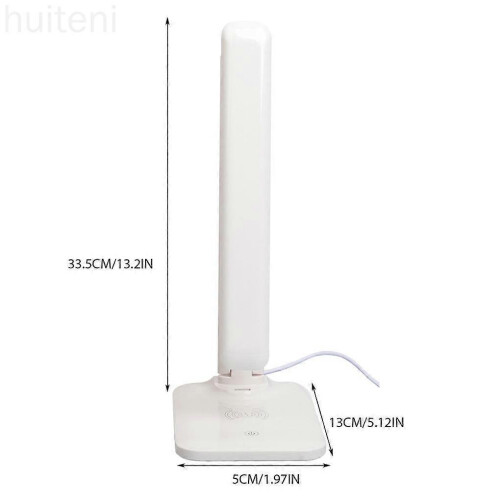 LED folding desk lamp, USB dimming, eye-protecting reading lamp, suitable for bedroom and study.