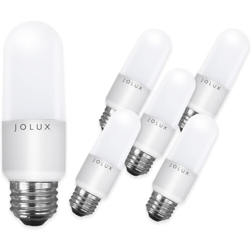 Bec LED tip stick E26, echivalent 60W, 800lm, 2700K, alb deschis