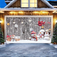 Wanddekoration im böhmischen Weihnachtsstil