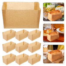 50-Pack Khaki Wood Pulp Loaf Pan Liners