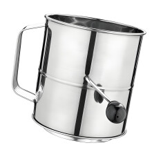 Premium Stainless Steel Flour Sieve For Cake Decorating And-8